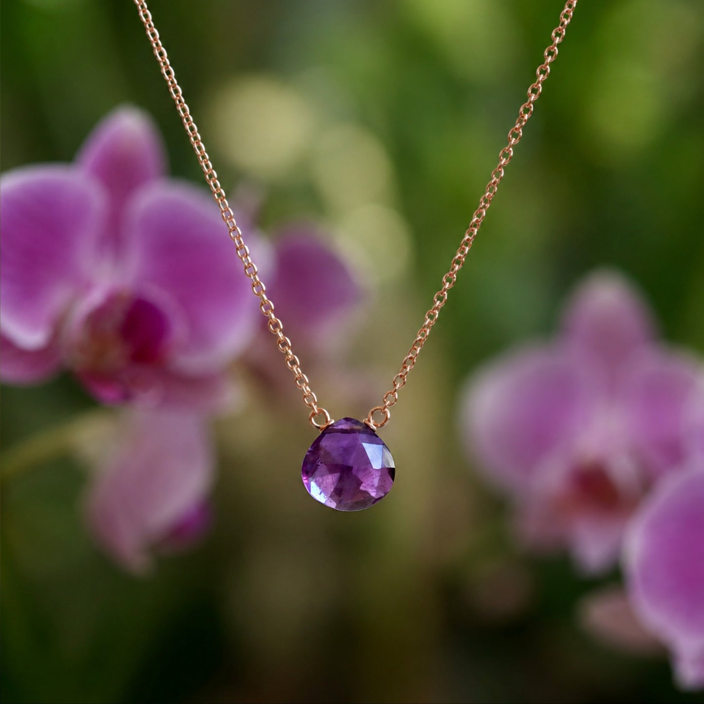Amethyst necklace