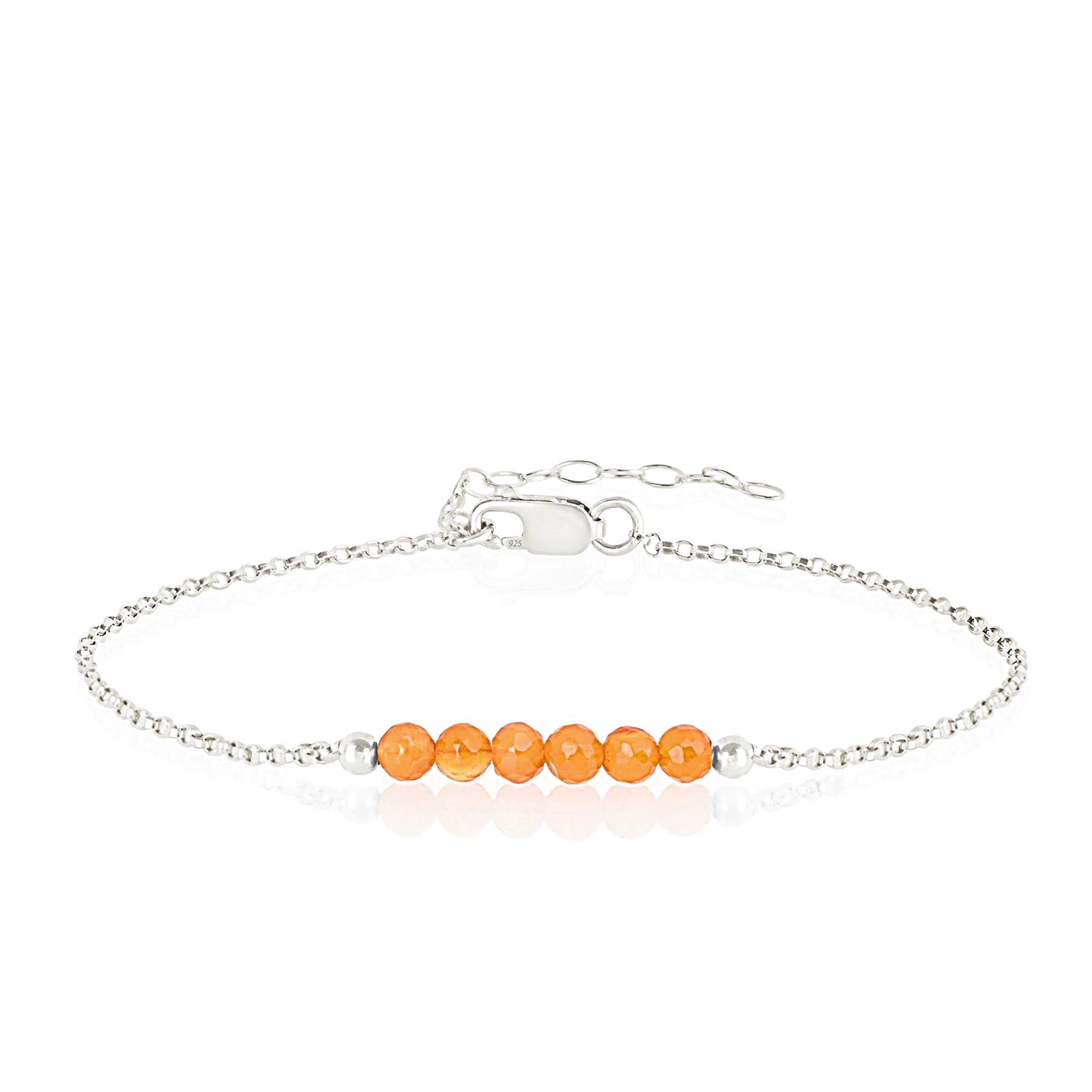 Carnelian Anklet • LINEA
