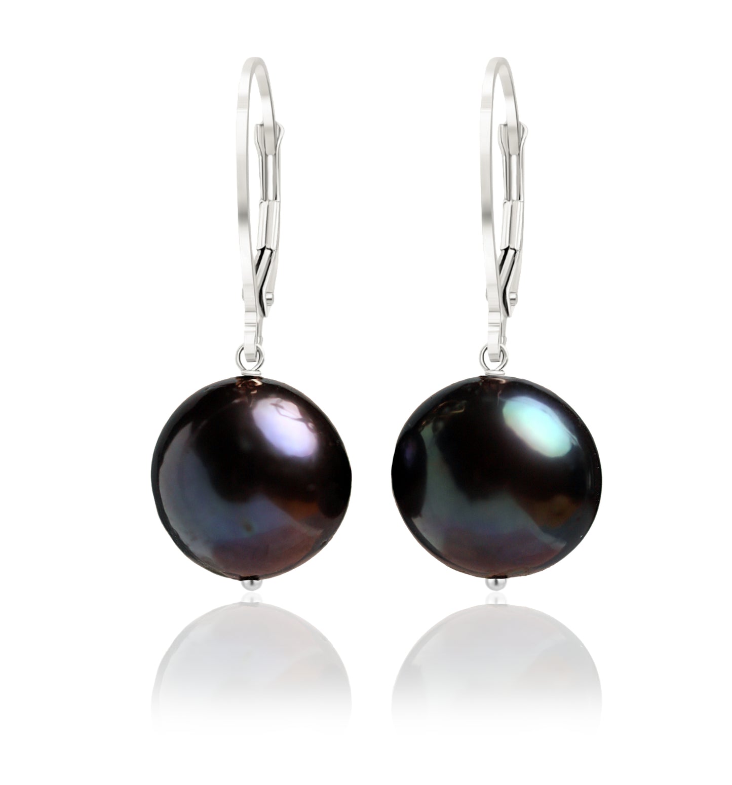Black Pearl Earrings · JUNO