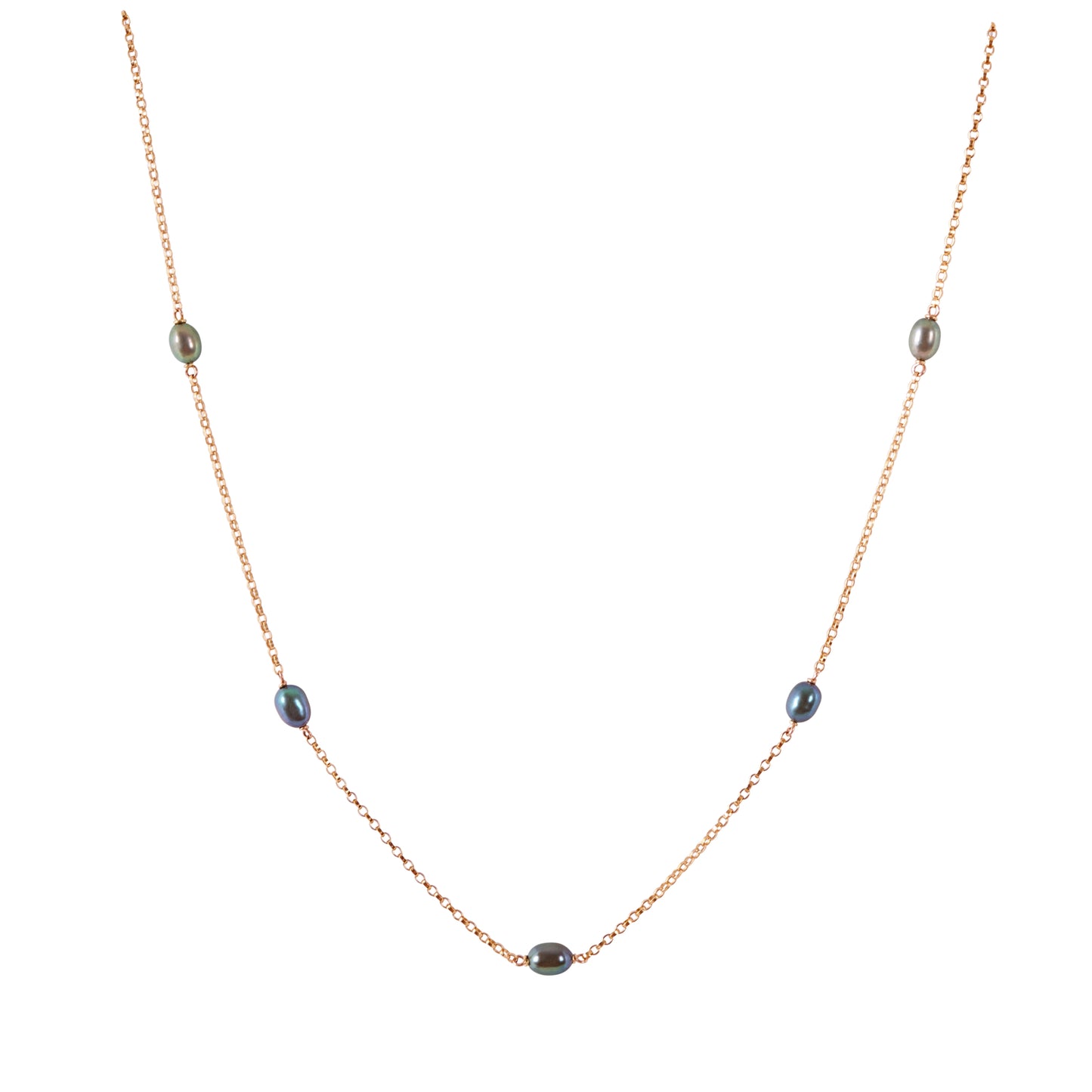 Dainty Black Pearl Choker · JUNO