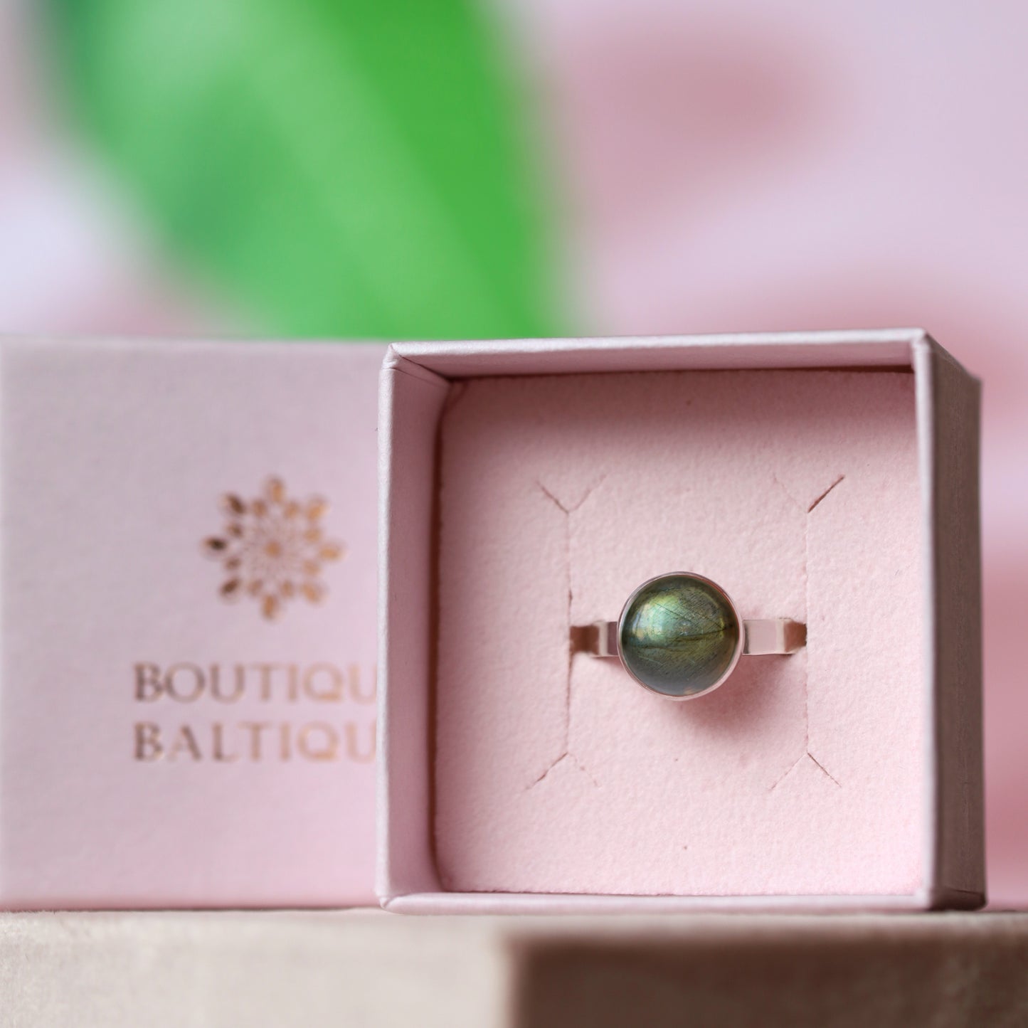 Labradorite Ring in Sterling Silver