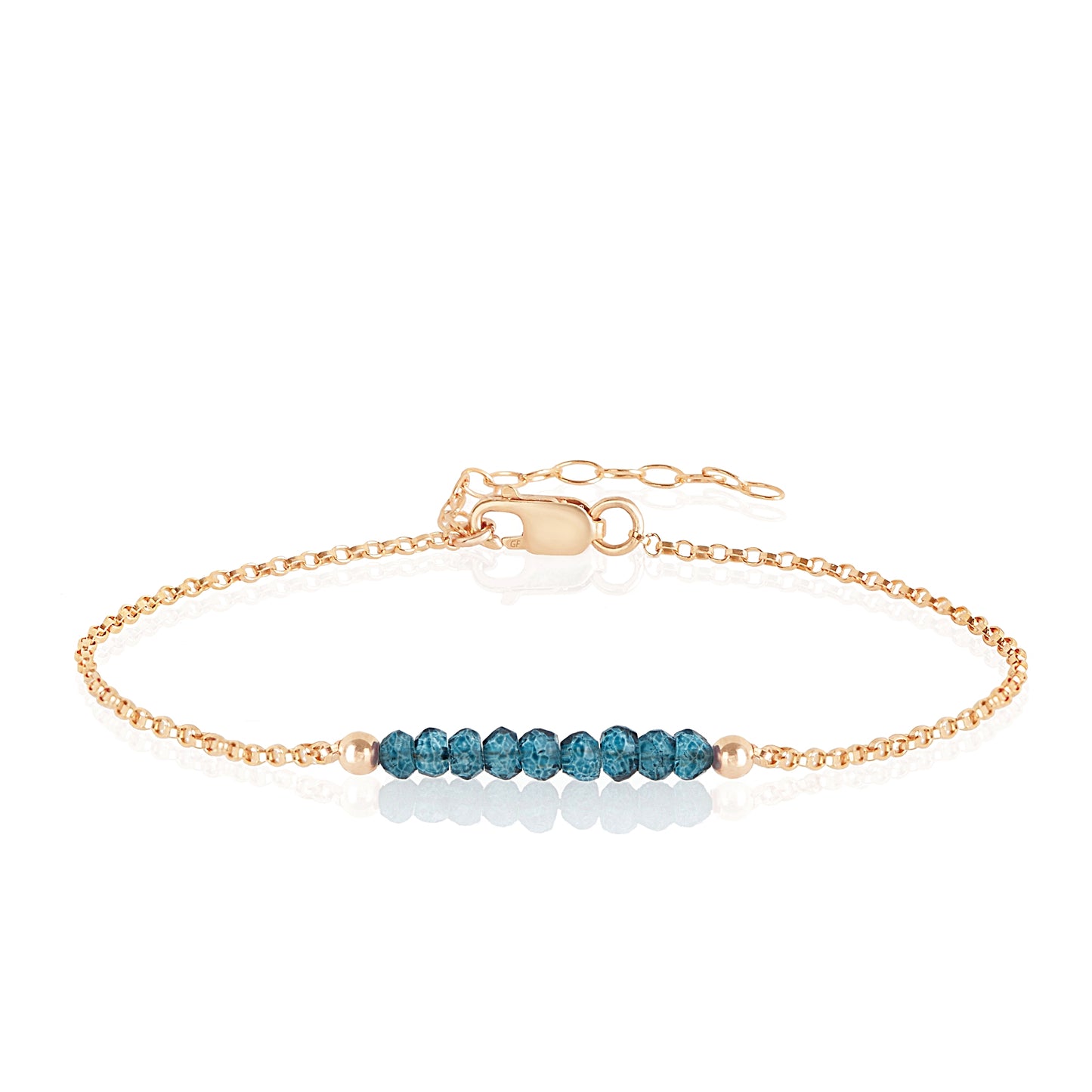 London Blue Topaz Bracelet • LINEA