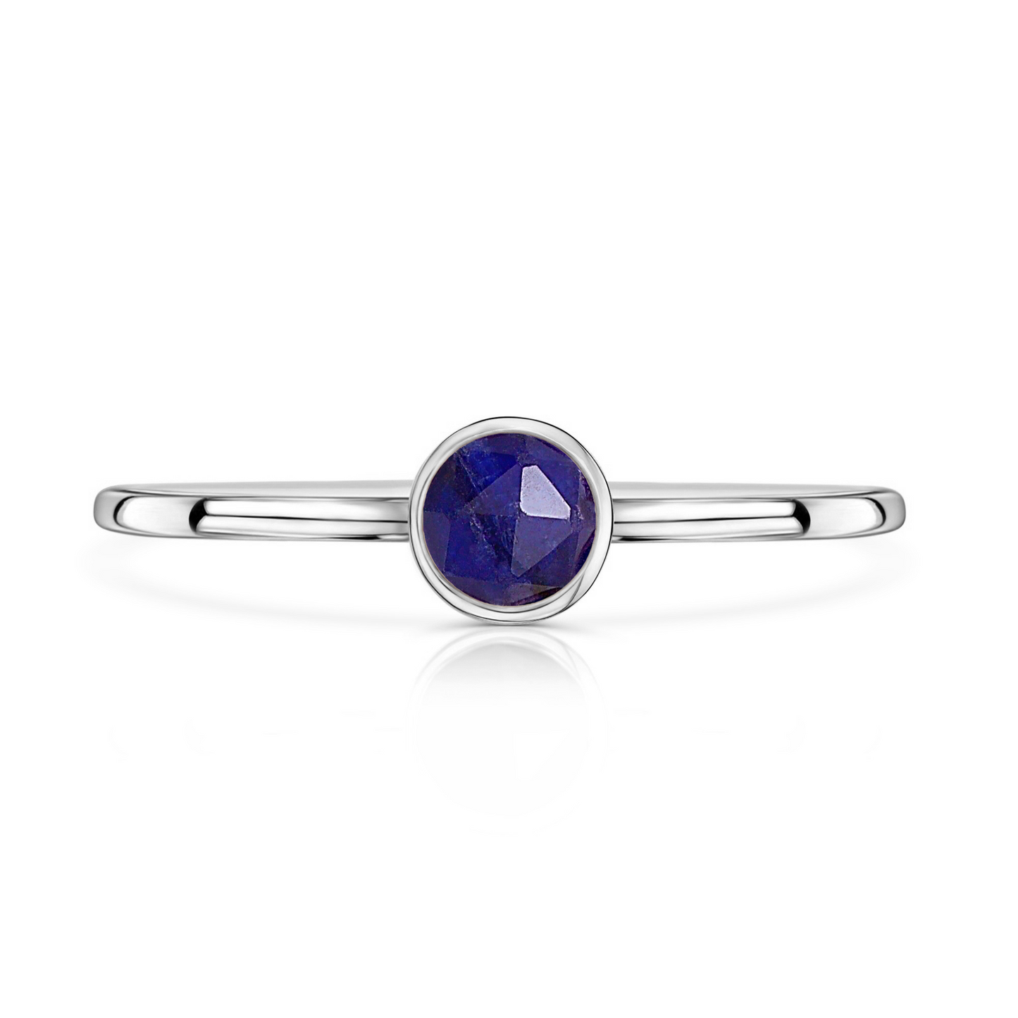 Mini Blue Sapphire Ring • SPHERA