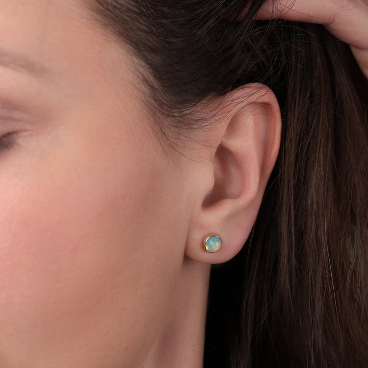 October Birthstone: Opal & Tourmaline Jewelry in 14K Gold and Silver