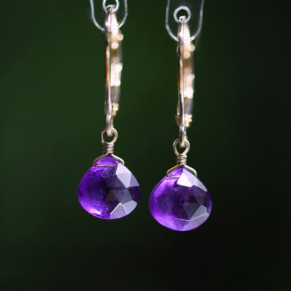 Amethyst Earrings