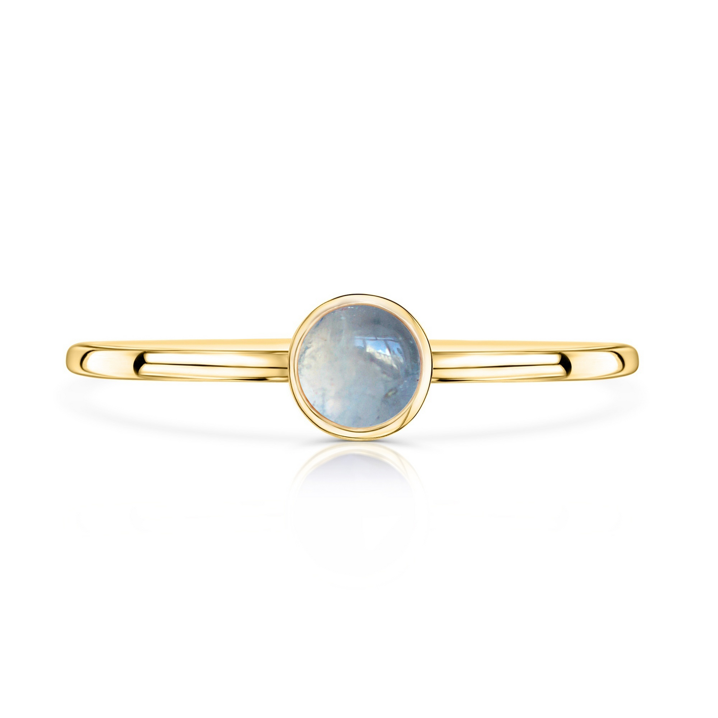 Mini Blue Aquamarine Ring • SPHERA