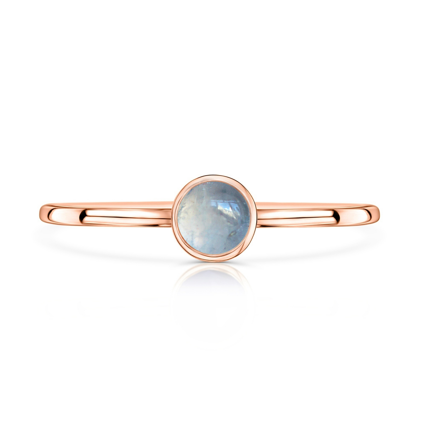 Mini Blue Aquamarine Ring • SPHERA