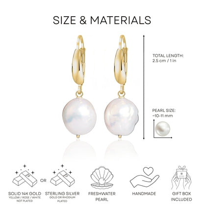 Baroque Pearl Earrings · MUSE