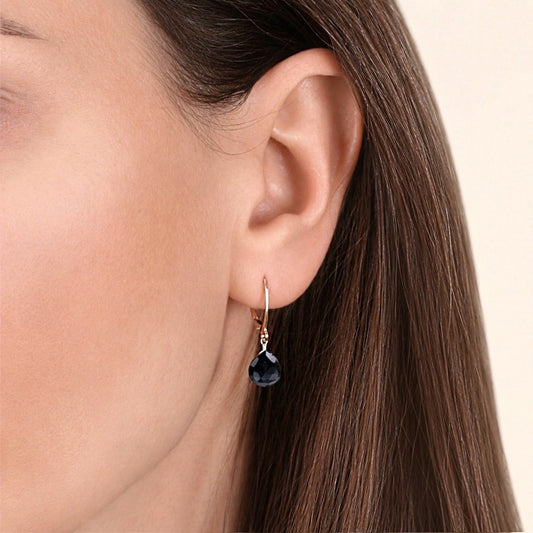 Black Tourmaline Earrings