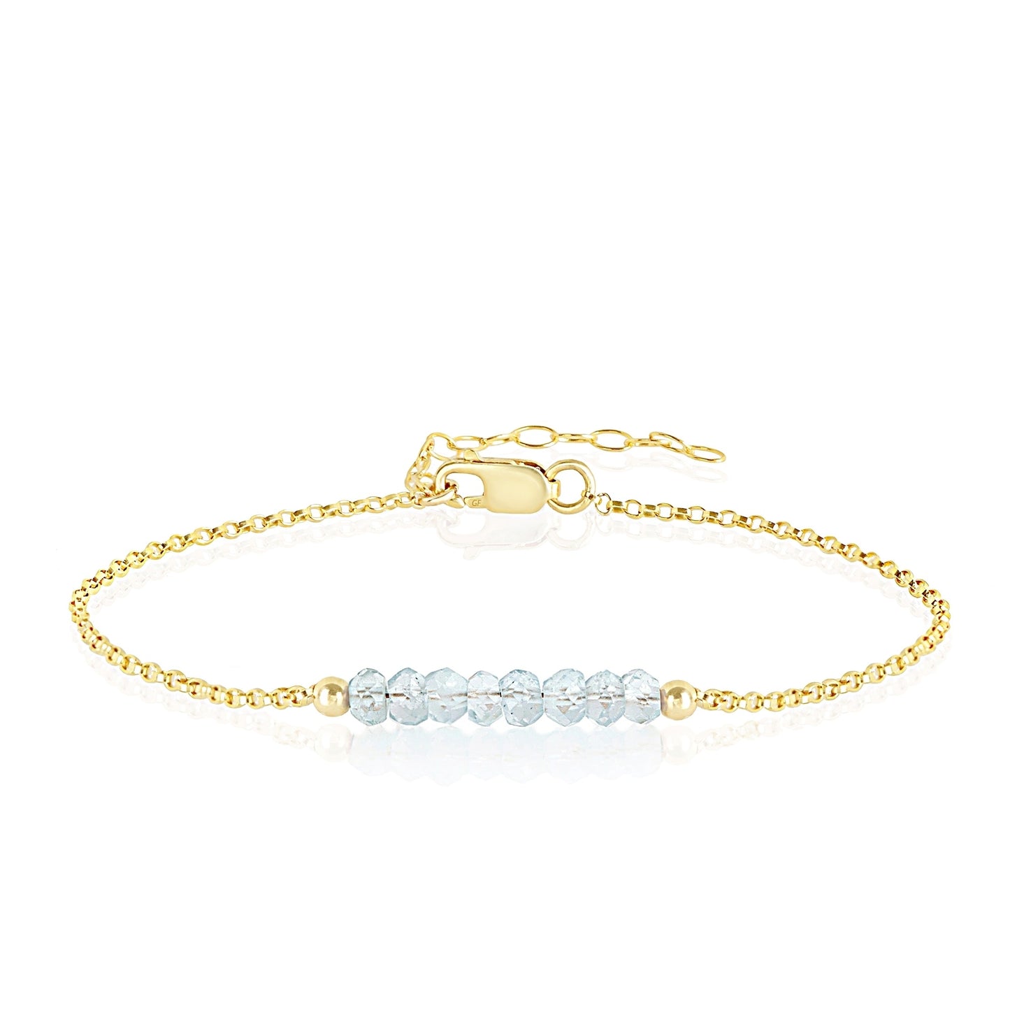 Aquamarine Bracelet • LINEA
