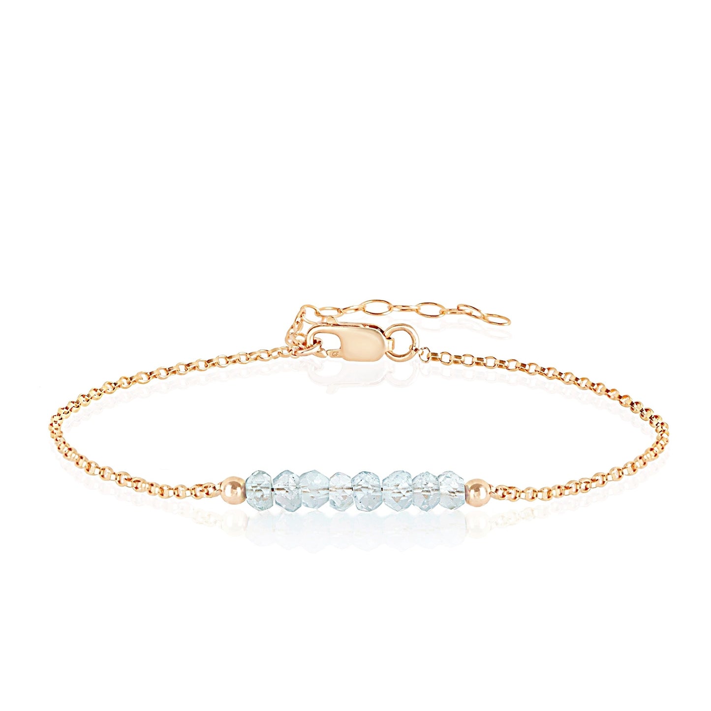 Aquamarine Bracelet • LINEA
