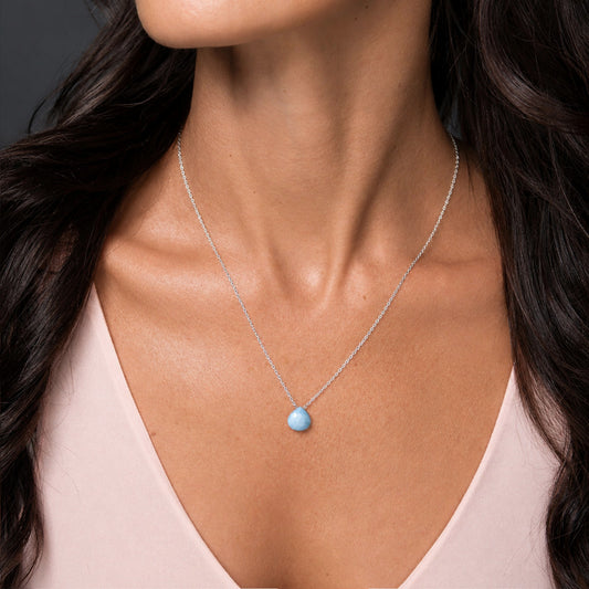 Blue Opal Necklace