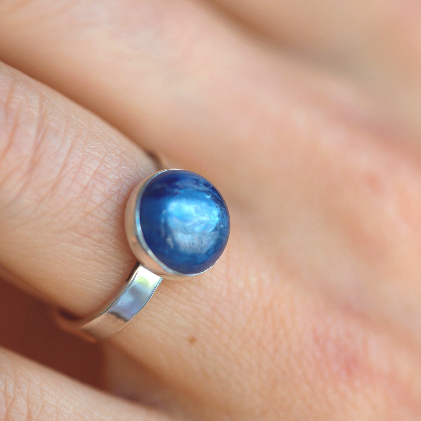 Blue Kyanite Ring • SPHERA