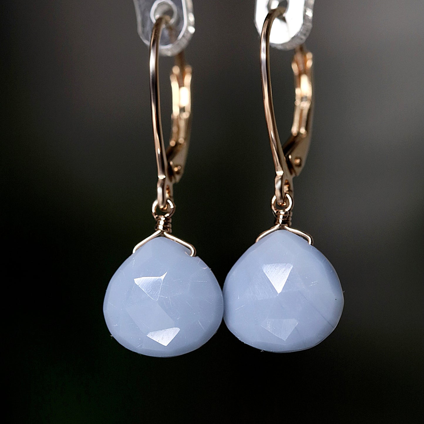 Blue Opal Earrings
