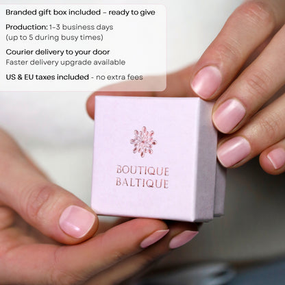 Green Garnet Anklet - Tsavorite with initials