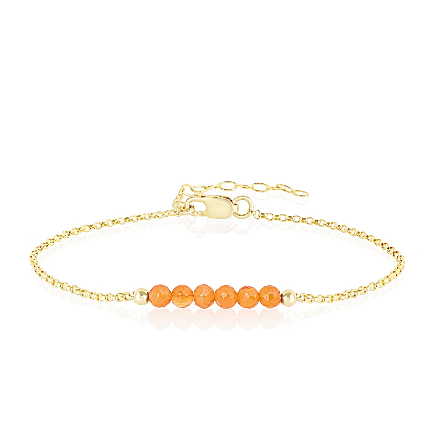 Carnelian Anklet • LINEA
