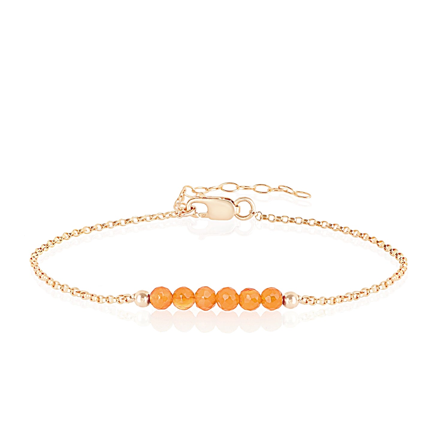 Carnelian Anklet • LINEA