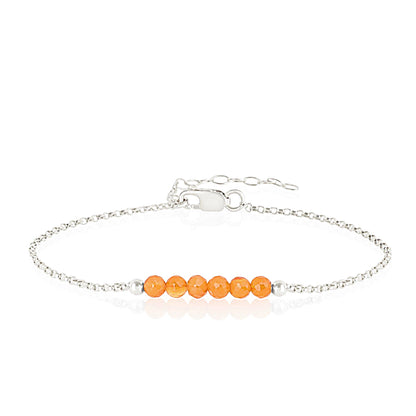 Carnelian Anklet • LINEA