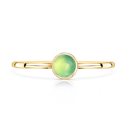 Mini Chrysoprase Ring • SPHERA