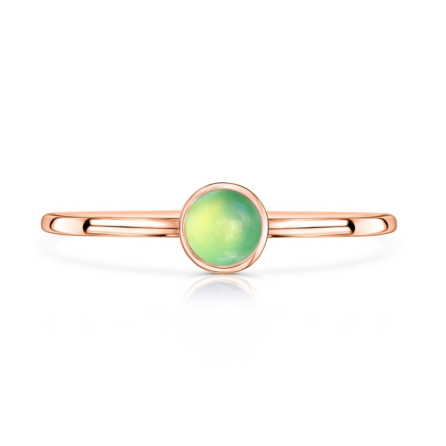 Mini Chrysoprase Ring • SPHERA