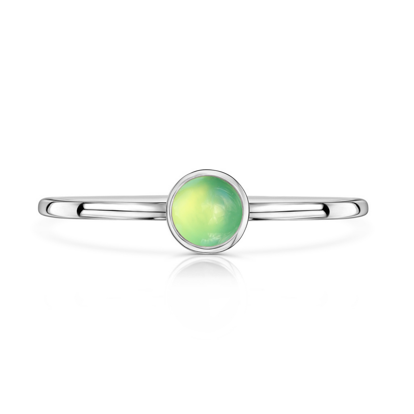 Mini Chrysoprase Ring • SPHERA