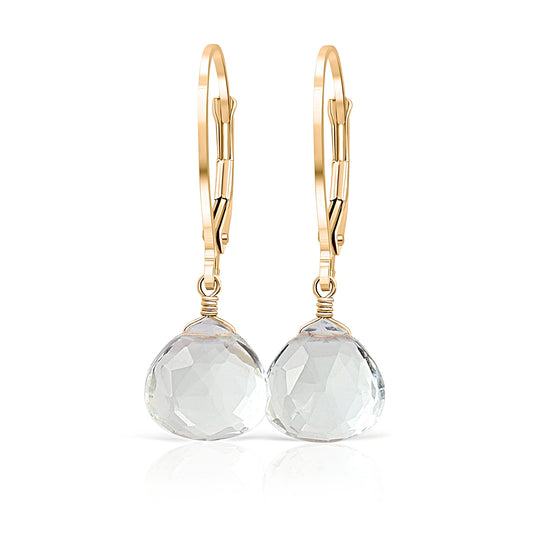 Clear Quartz Earrings