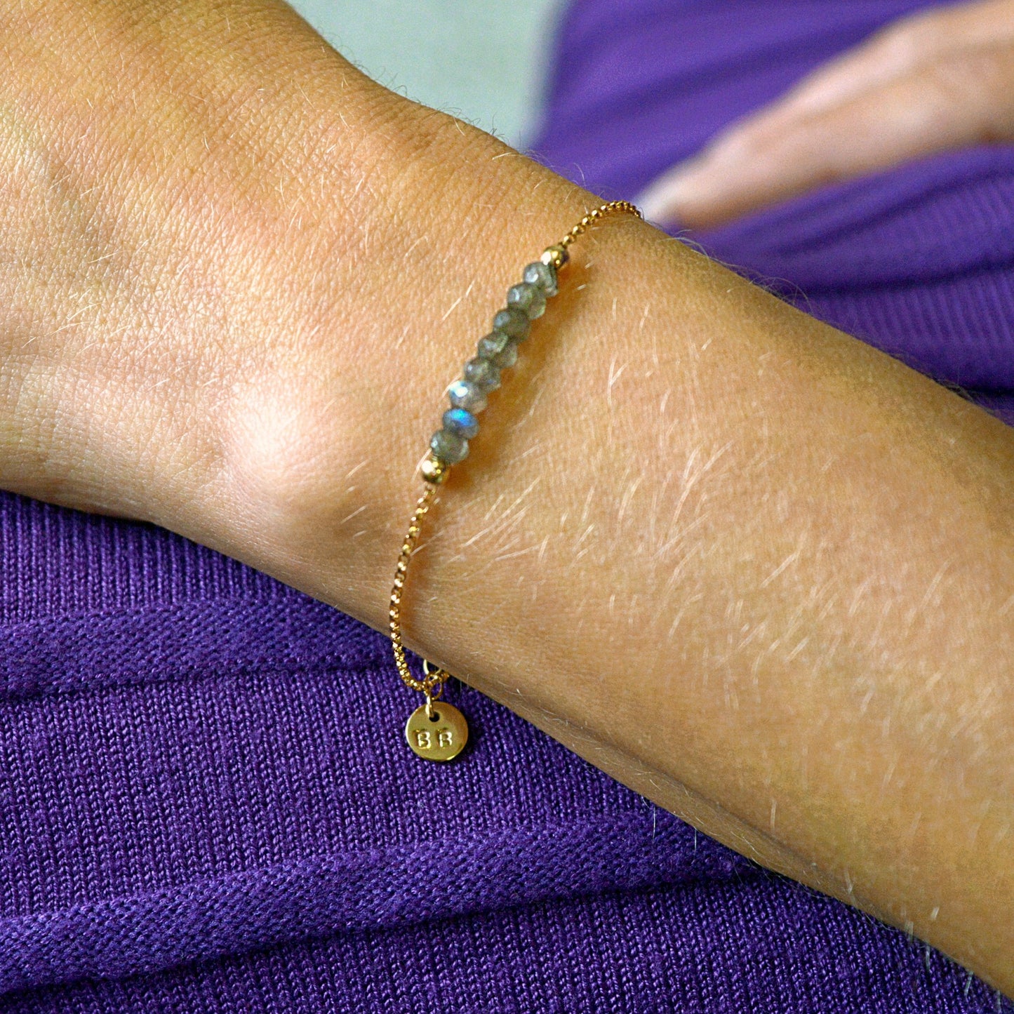 Labradorite Bracelet • LINEA