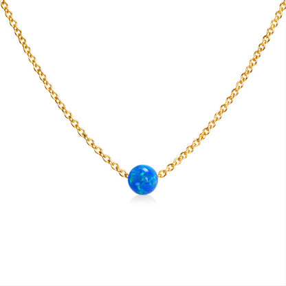 Mini Opal Necklace • LUMA