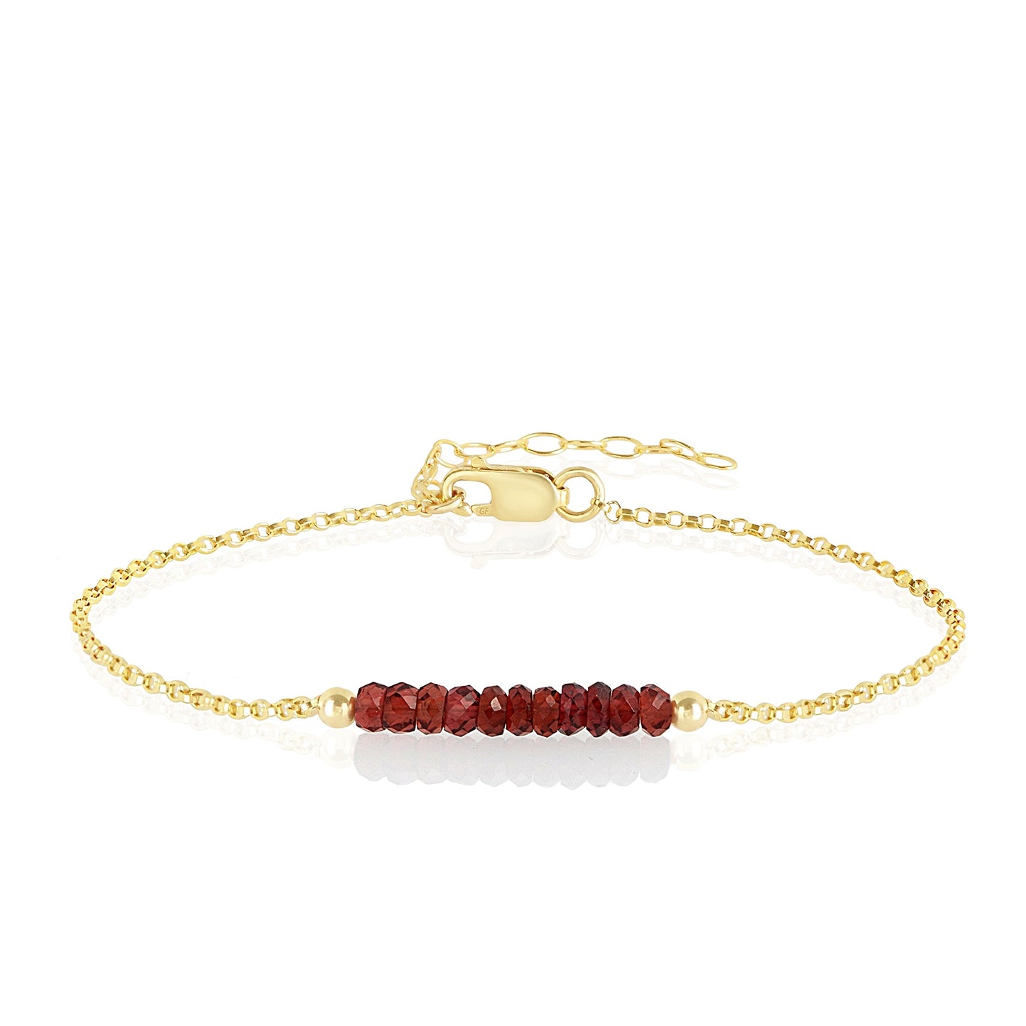 Garnet Anklet • LINEA
