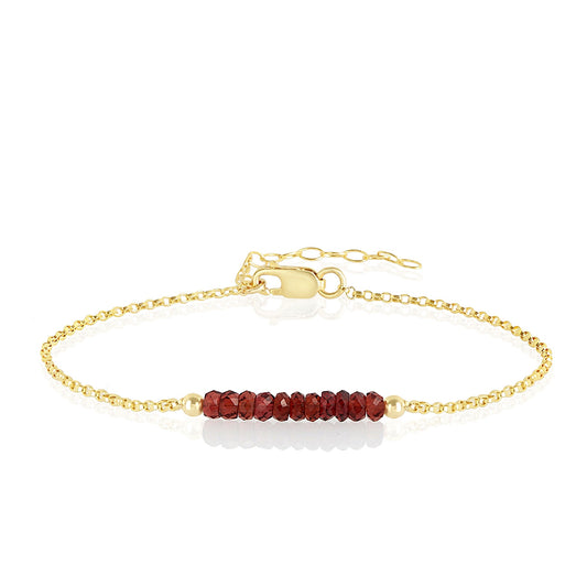Garnet Bracelet • LINEA