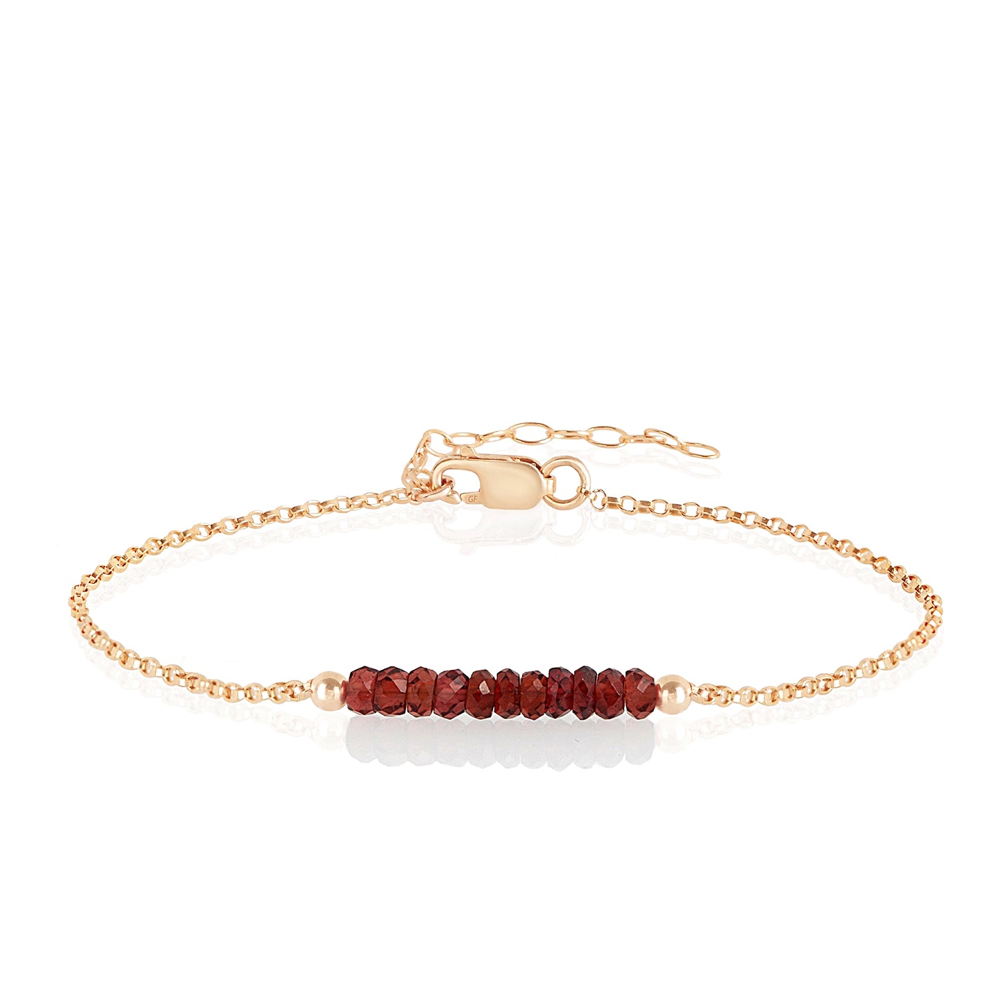 Garnet Anklet • LINEA