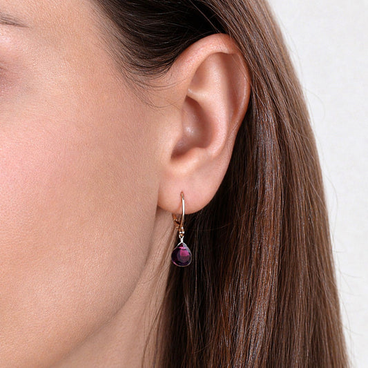 Garnet Earrings