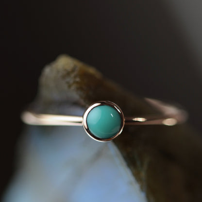 Mini Kingman Turquoise Ring • SPHERA