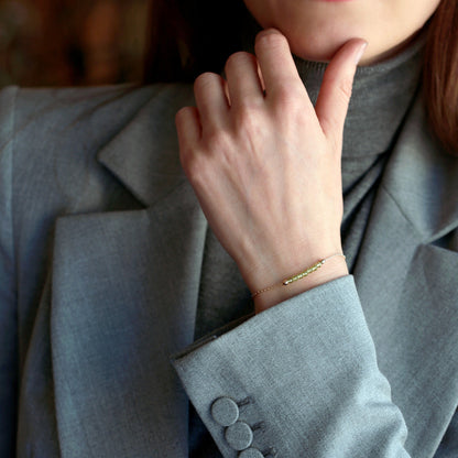 Peridot Bracelet • LINEA