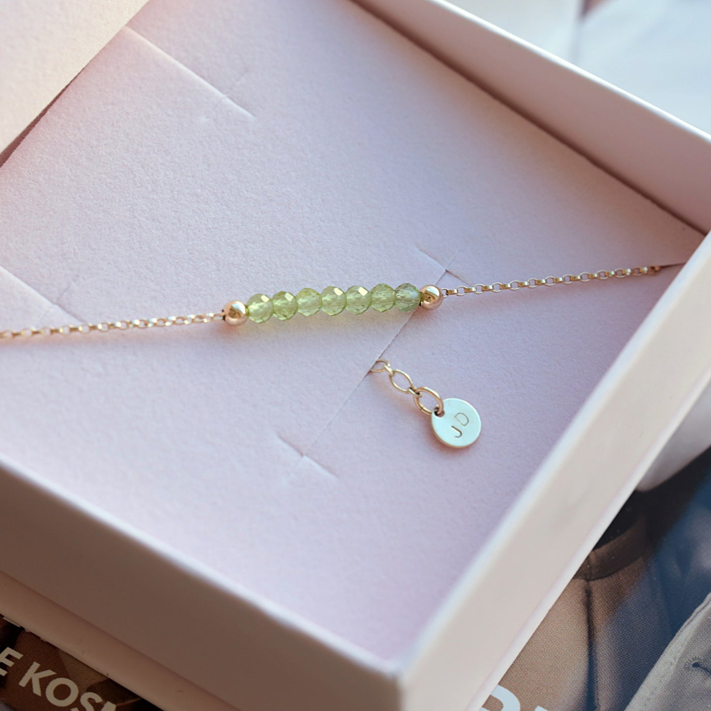 Peridot Bracelet • LINEA