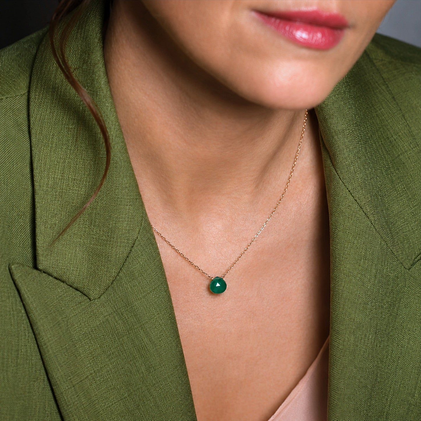 Green Onyx Necklace