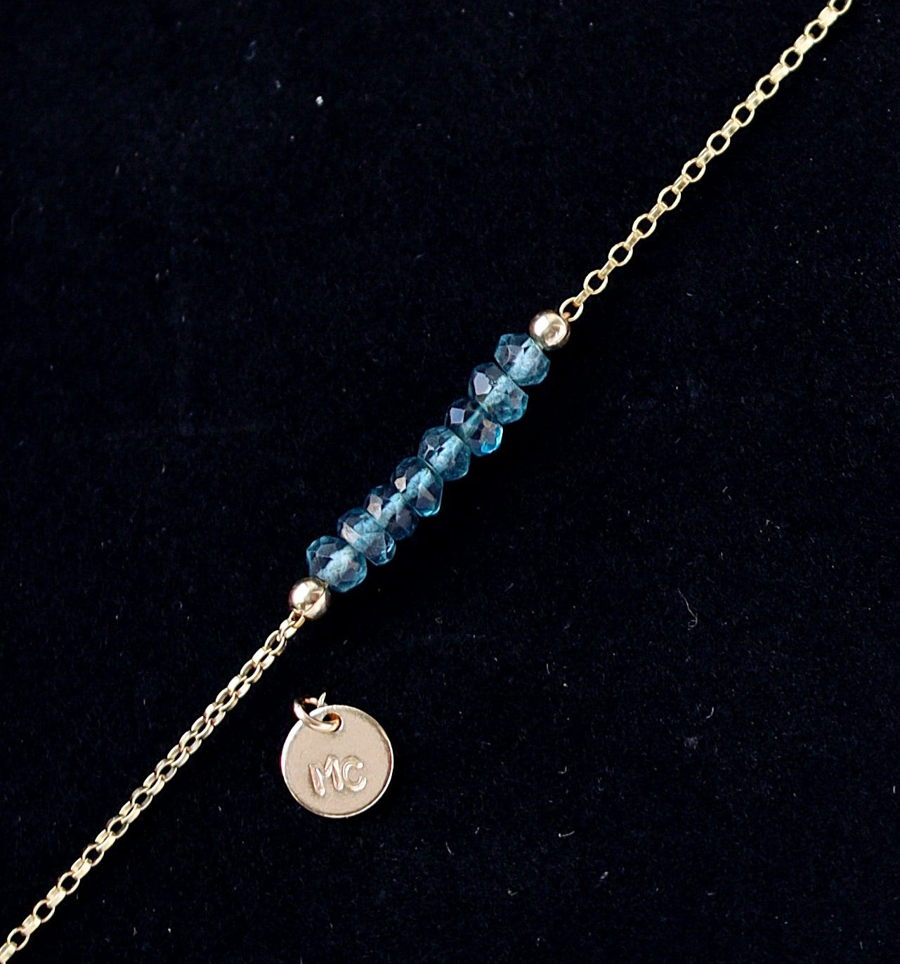 London Blue Topaz Bracelet • LINEA