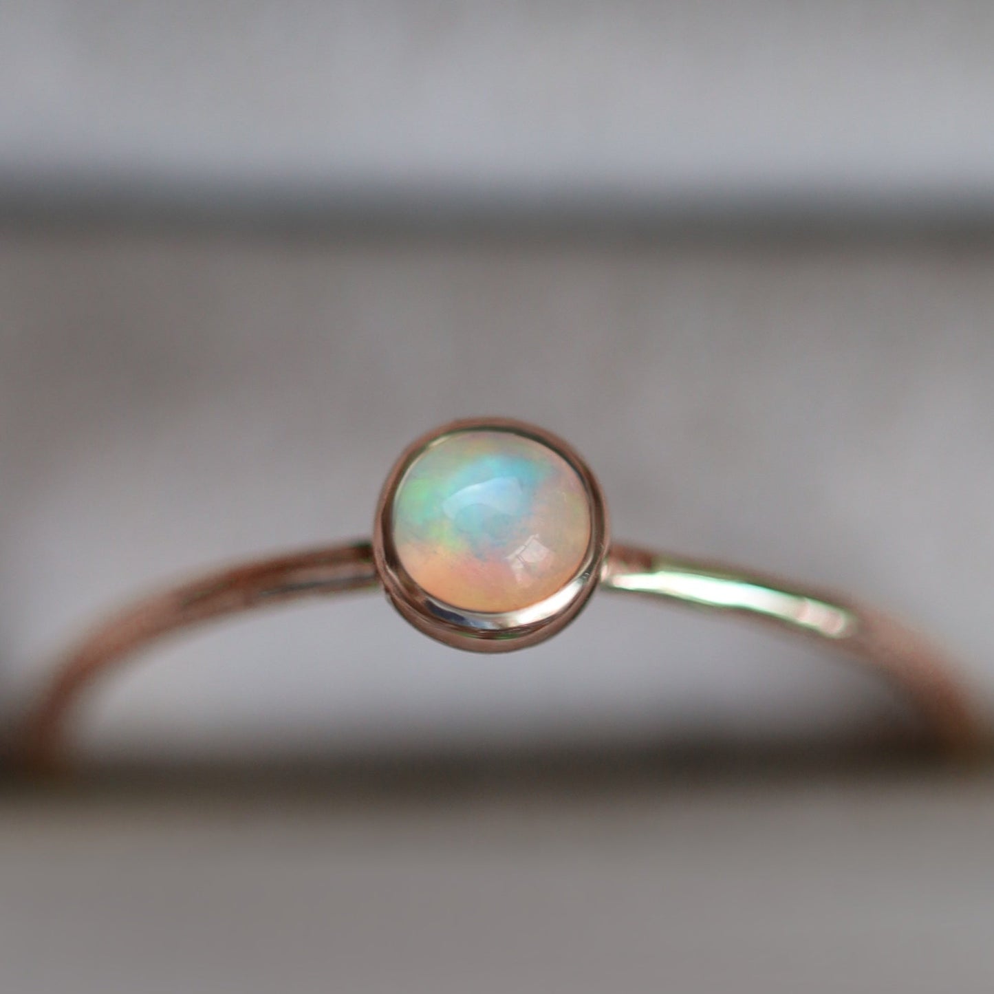 Mini Ethiopian Opal Ring • SPHERA