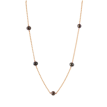 Black Pearl Necklace · JUNO