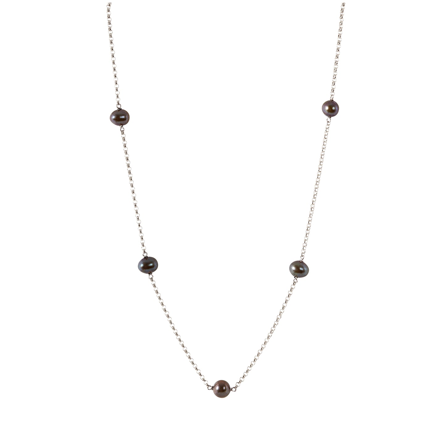 Black Pearl Necklace · JUNO
