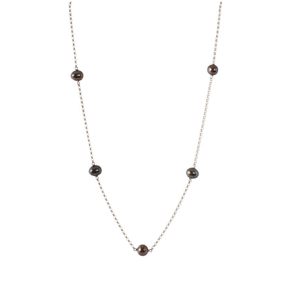 Black Pearl Necklace · JUNO