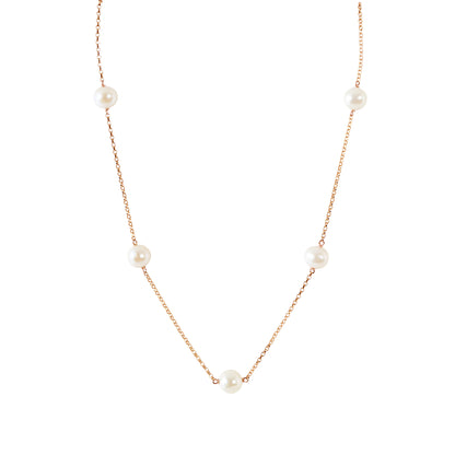 Dainty Pearl Choker · LUNA