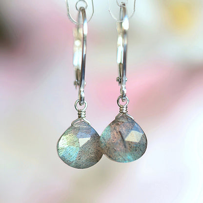 Labradorite Earrings