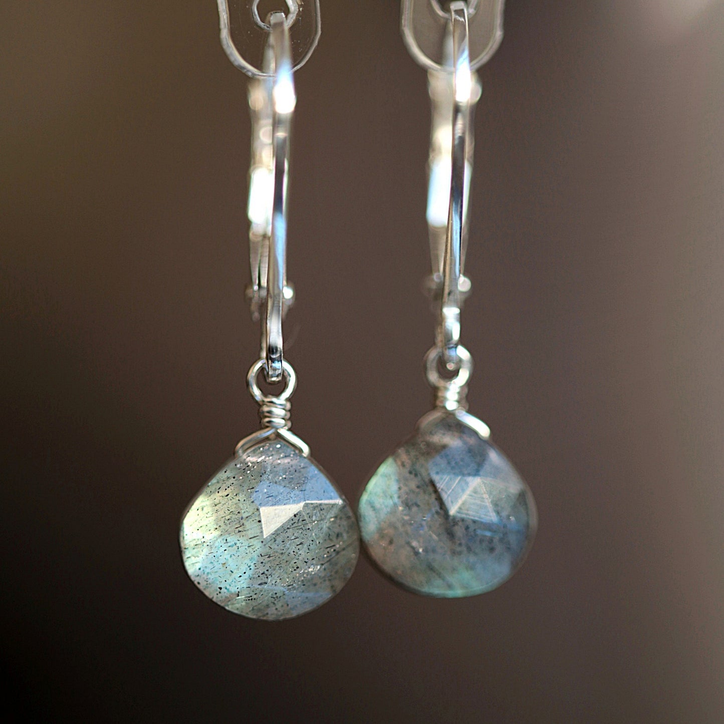 Labradorite Earrings