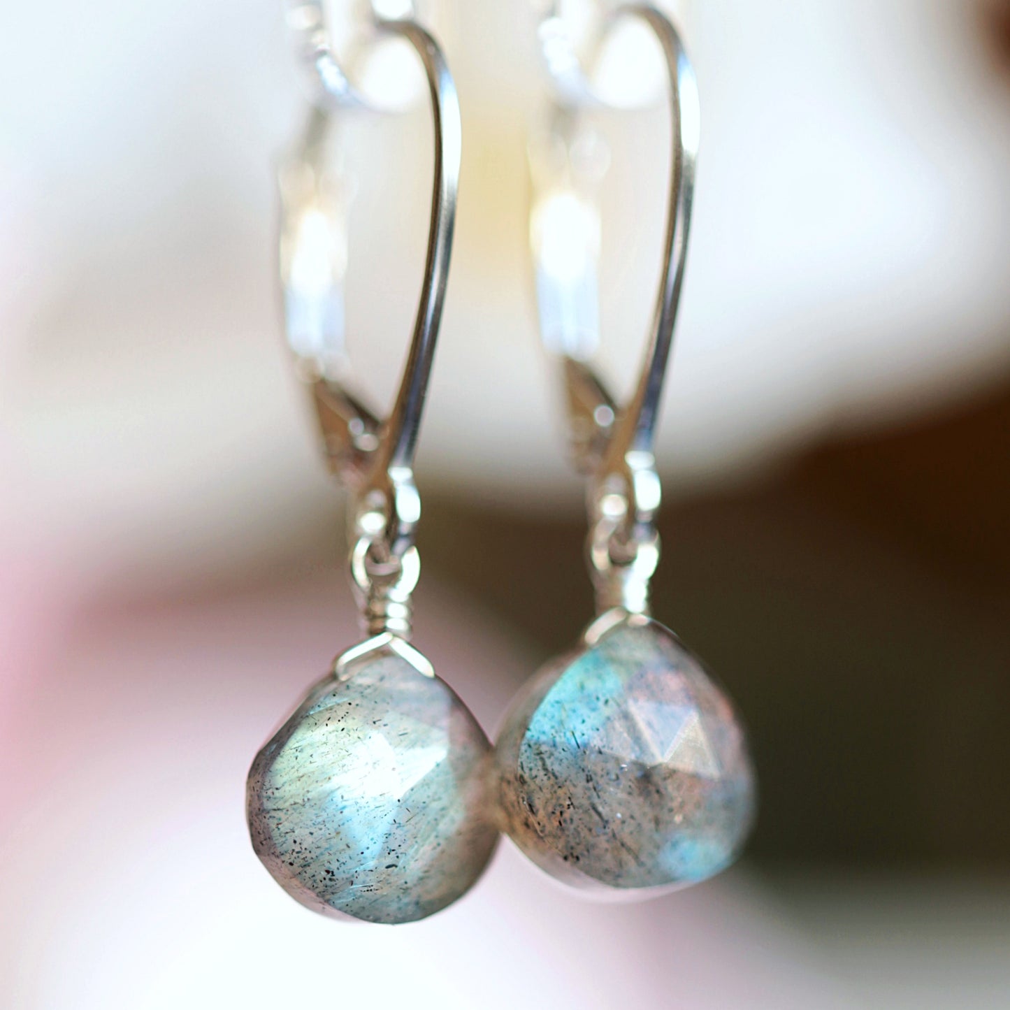 Labradorite Earrings