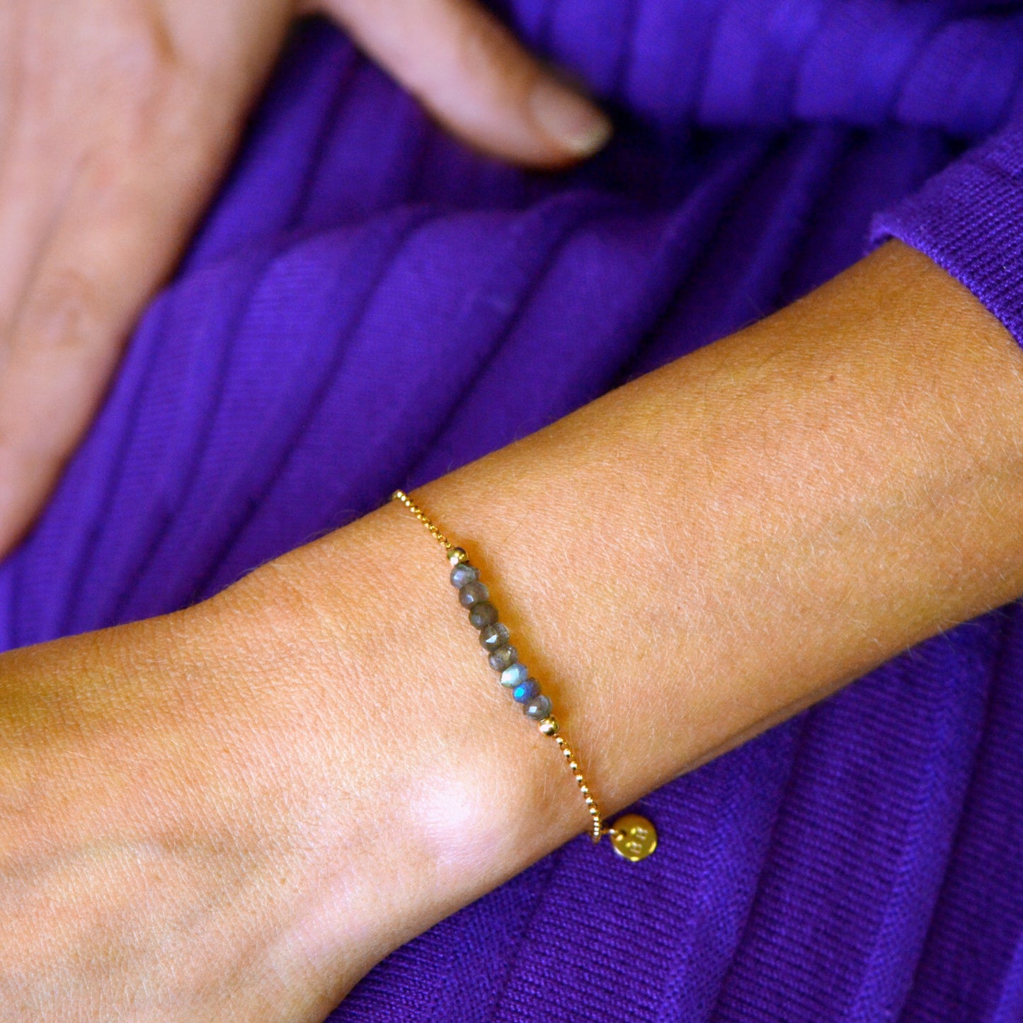Labradorite Bracelet • LINEA