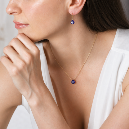 Lapis Lazuli Necklace · September Birthstone