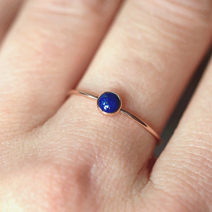Mini Lapis Lazuli Ring • SPHERA