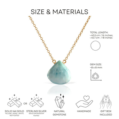 Larimar Necklace