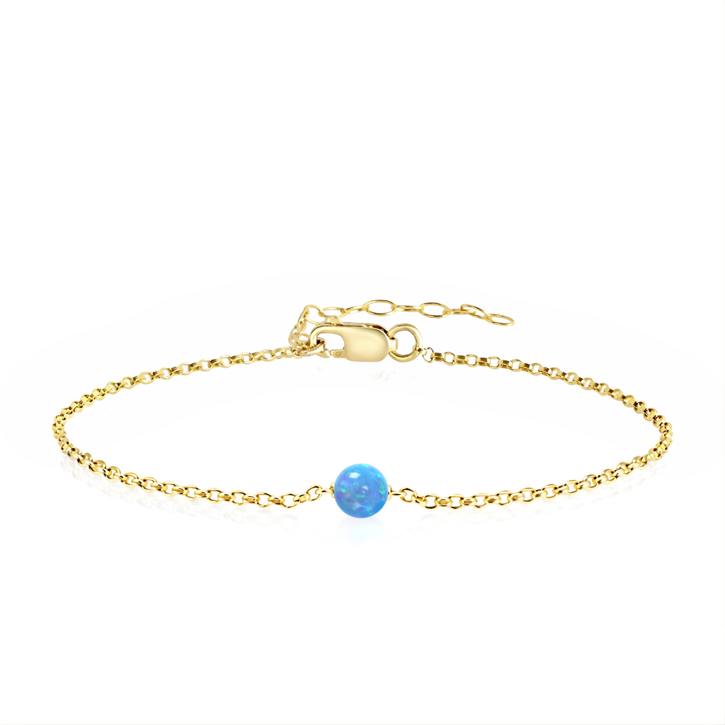 Mini Opal Bead Bracelet • LUMA